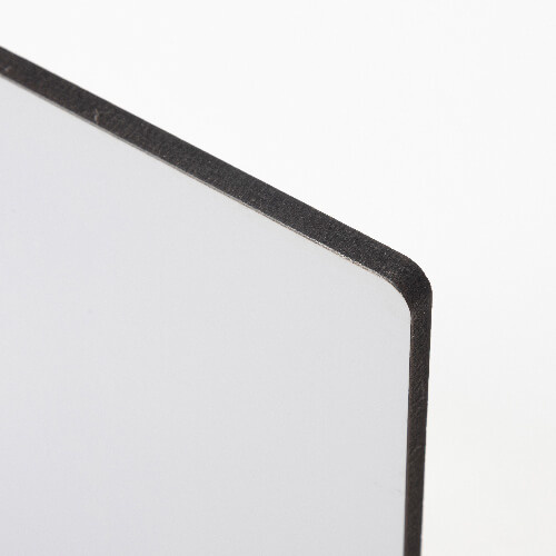 Sublimacinė plaušo plokštė 20 x 20 x 0,6 cm - 2 vnt. - šviesiai ruda nugara