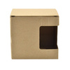 A box with a window for a mug for 330 ml.