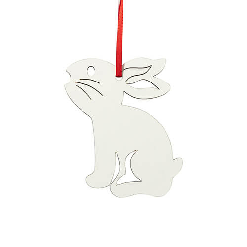 Umeraș cu o singură față din MDF pentru sublimare - hare