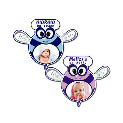 MDF plakett tapadókorongokkal a szublimációhoz - Bee