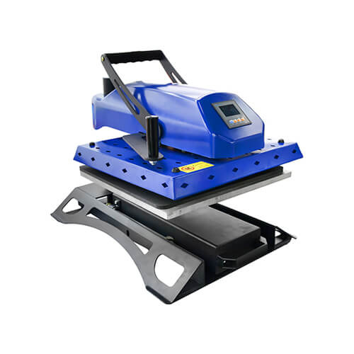 Síkágyas prés 40 x 60 cm-es pólókhoz - modell MATE-Y46 Szublimációs hőátvitel