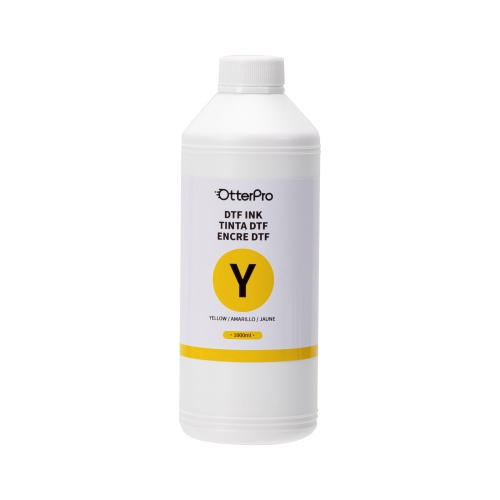 OtterPro DTF 1000 ml pigmentinkt - Geel