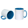 Mok 300ml FUNNY blauw voor sublimatie