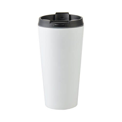 Termo puodelis 450 ml, skirtas sublimacijai - baltas