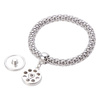 Metal bracelet with sublimation tag
