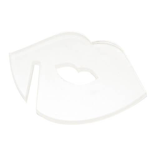 Acrylglashanger voor sublimatie - lippen