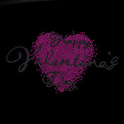 Zirkonia-ark til termisk overførsel - hjerte