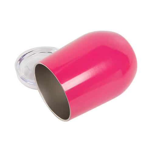 360 ml muki glögiä varten sublimaatiota varten - vaaleanpunainen-punainen