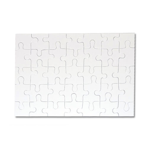 Sestavljanka 27 x 19,5 cm 35 elementov Sublimacija Termični prenos
