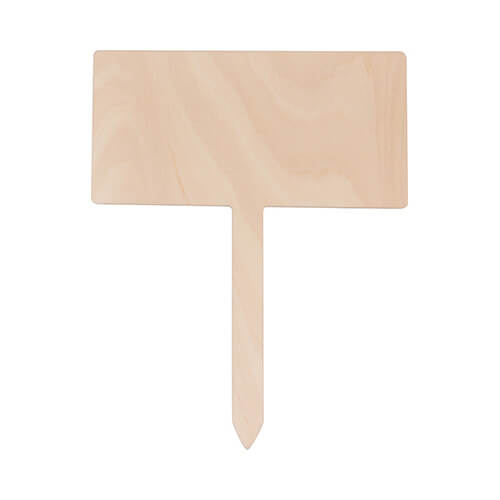Vrtni znak 20 x 25 cm za sublimaciju