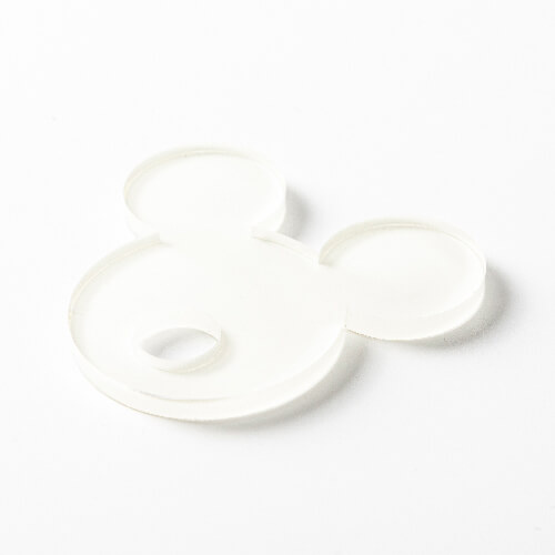 Namnbricka i akryl för 480 / 600 / 540 / 750 ml mugg för sublimering - Mickey