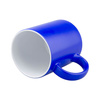 Taza mágica, azul, mate para impresión por sublimación