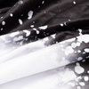 Plush blanket Bleached Starry Black Heart for sublimation