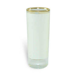 Glass with gold strip 90 ml Sublimation Thermal Transfer