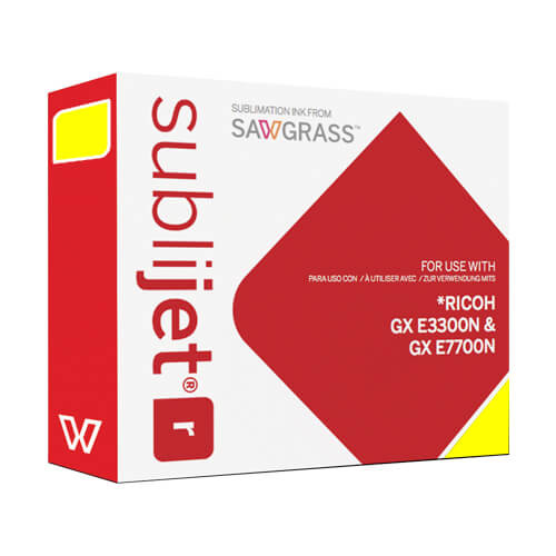 Gelinkt Sawgrass GEEL SubliJet-R 29 ml voor Ricoh GXe3300N / GXe7700N