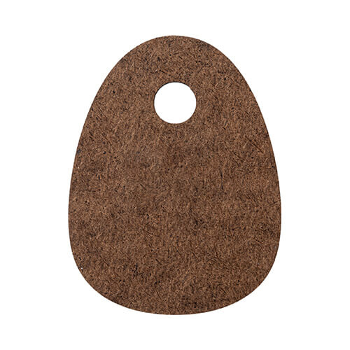 Namnbricka i fiberboard för 780 / 900 / 1050 / 1260 ml mugg för sublimering - ägg