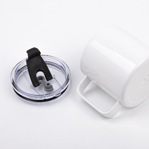 420 ml kaffekrus til sublimering - hvid