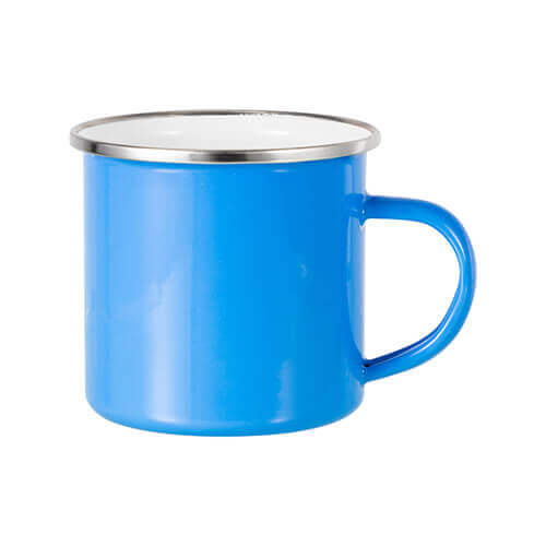 360 ml metalen mok voor sublimatie - blauw