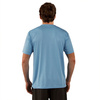 Tricou solar cu mânecă scurtă pentru sublimare - Columbia Blue