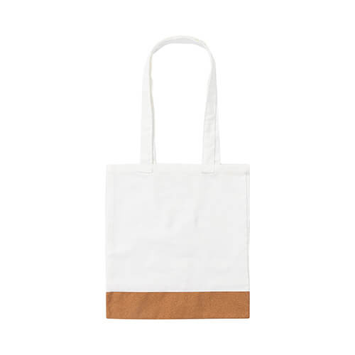 Sac shopping 32 x 36 cm en toile et liège pour sublimation