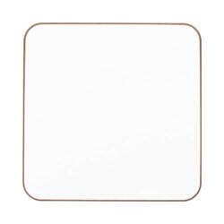 Σουβέρ για κούπες από ινοσανίδα για εξάχνωση - 9,5 x 9,5 εκ.