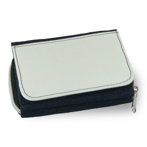 Portefeuille jean 12 x 9 cm Sublimation Transfert Thermique