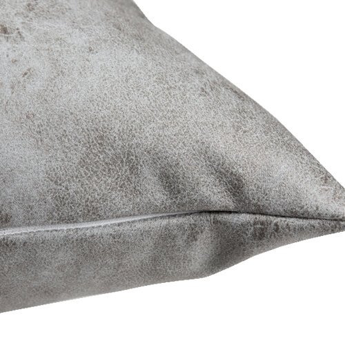 Față de pernă din piele 40 x 40 cm pentru sublimare - gri