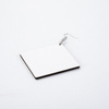 MDF earrings for sublimation - large square