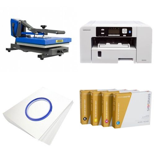 Printing kit for T-shirts Sawgrass Virtuoso SG500 + PLUS-PB3838D ChromaBlast