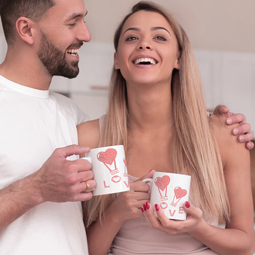 Plahta s cirkonima za prijenos topline - ljubav