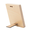 Square plywood photo frame for sublimation - 15.2 x 15.2 cm