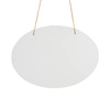 Accroche-porte en aluminium pour sublimation - ovale
