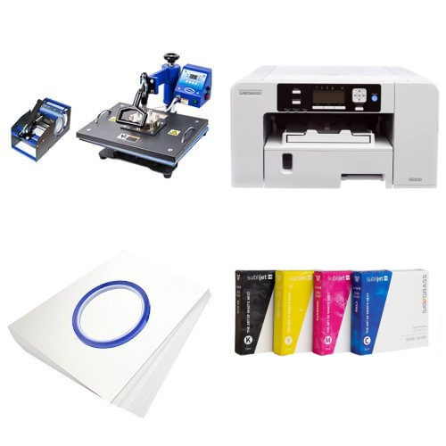 Sawgrass Virtuoso SG500 + COMBO1 Multifunctionele Printer Kit Sublimatie Thermische Transfer