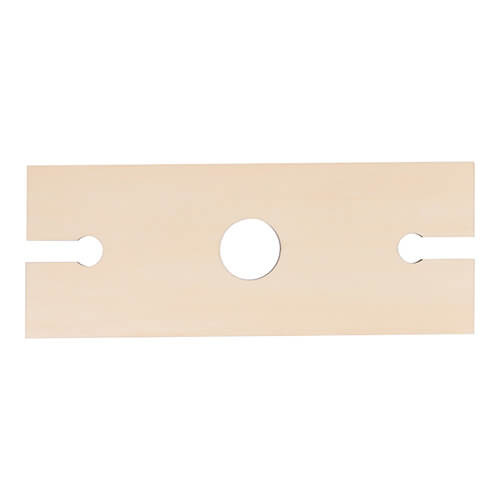 Borosüveg topper szublimációhoz - téglalap alakú