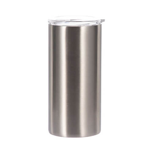 Vrč / kozarec 350 ml za sublimacijo - srebrn