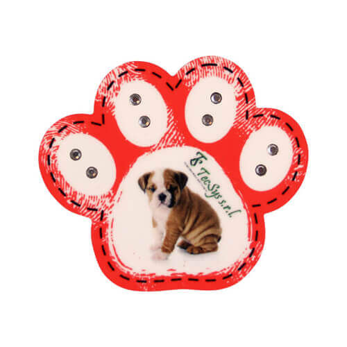 Fényképkeret MDF mágnessel - Mancs - Szublimációs hőátvitel