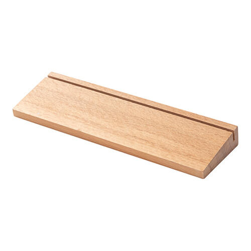 Wooden base 6.7 x 21 x 2.3 cm