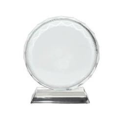 Sublicrylic kristāla modelis CC02 ar statīvu Sublimācija Termiskā pārnese