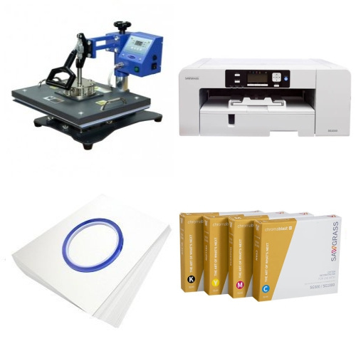 Printing kit for T-shirts Sawgrass Virtuoso SG1000 + SD71 ChromaBlast