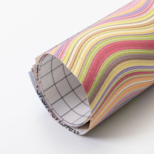 Feuille de transfert Color Waves 30,5 x 30,5 cm - 4 pcs.