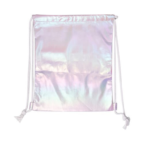 Back bag 33 x 42 cm for sublimation - holo effect - purple