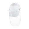 Una gorra para una visera para sublimación - blanco