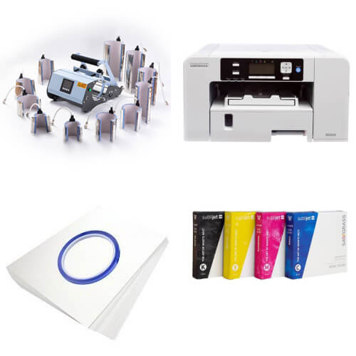 Sawgrass Virtuoso SG500 + Elite Pro Max 11-in-1 bögre nyomtató készlet szublimációs nyomtatáshoz