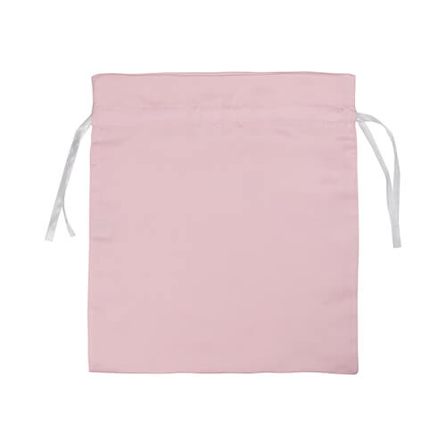 Satijnen zak 35 x 38 cm voor sublimatie - roze