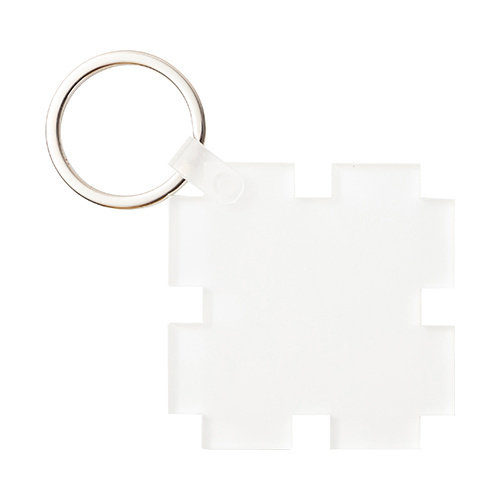 Acrylic keychain for sublimation keys - a puzzle