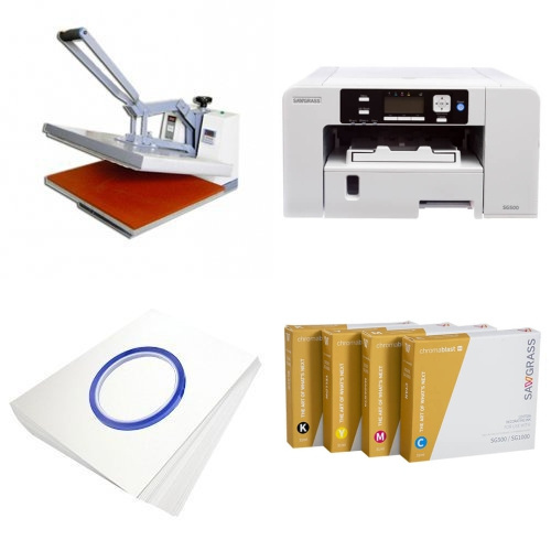 Printing kit for T-shirts Sawgrass Virtuoso SG500 + SB5A-2 ChromaBlast