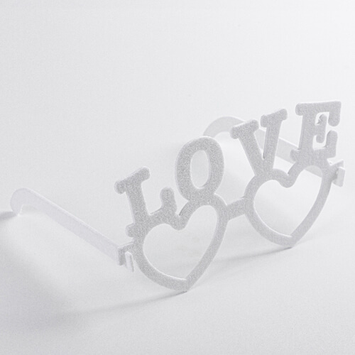 Verres en feutre pour sublimation - love