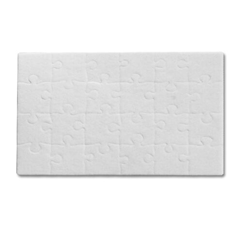 Viltpuzzel 20 x 28 cm 24 elementen Sublimatie Thermische overdracht