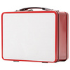 Boîte à lunch en métal pour sublimation - rouge