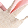 Linneväska 29 x 34 cm för sublimering - rosa öron